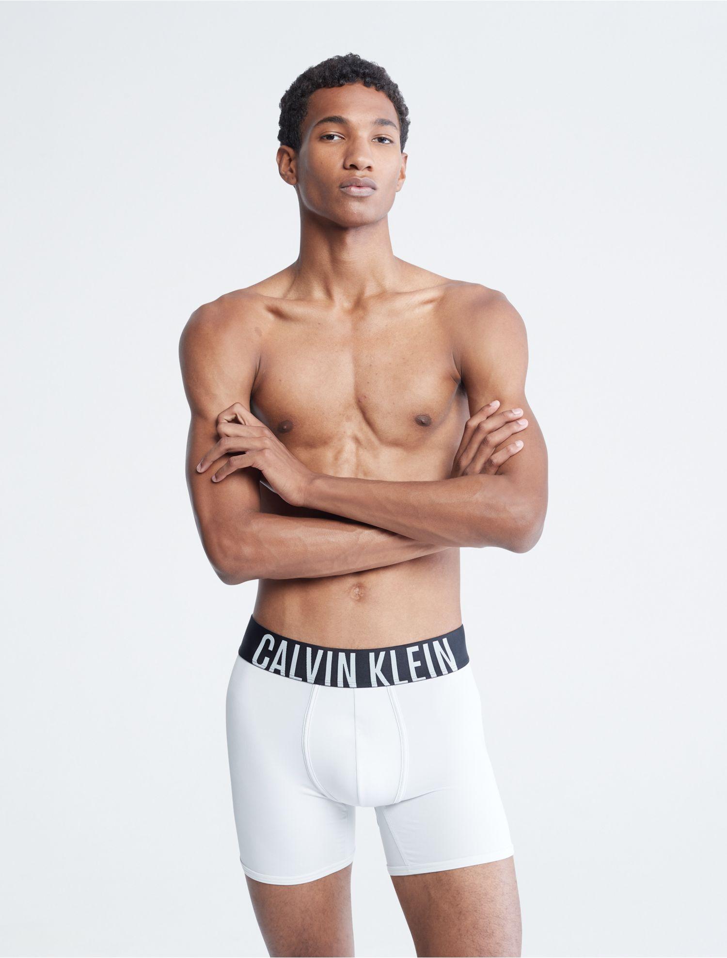 Calvin Klein Intense Power Micro 3-pack Boxer Brief in White for Men | Lyst