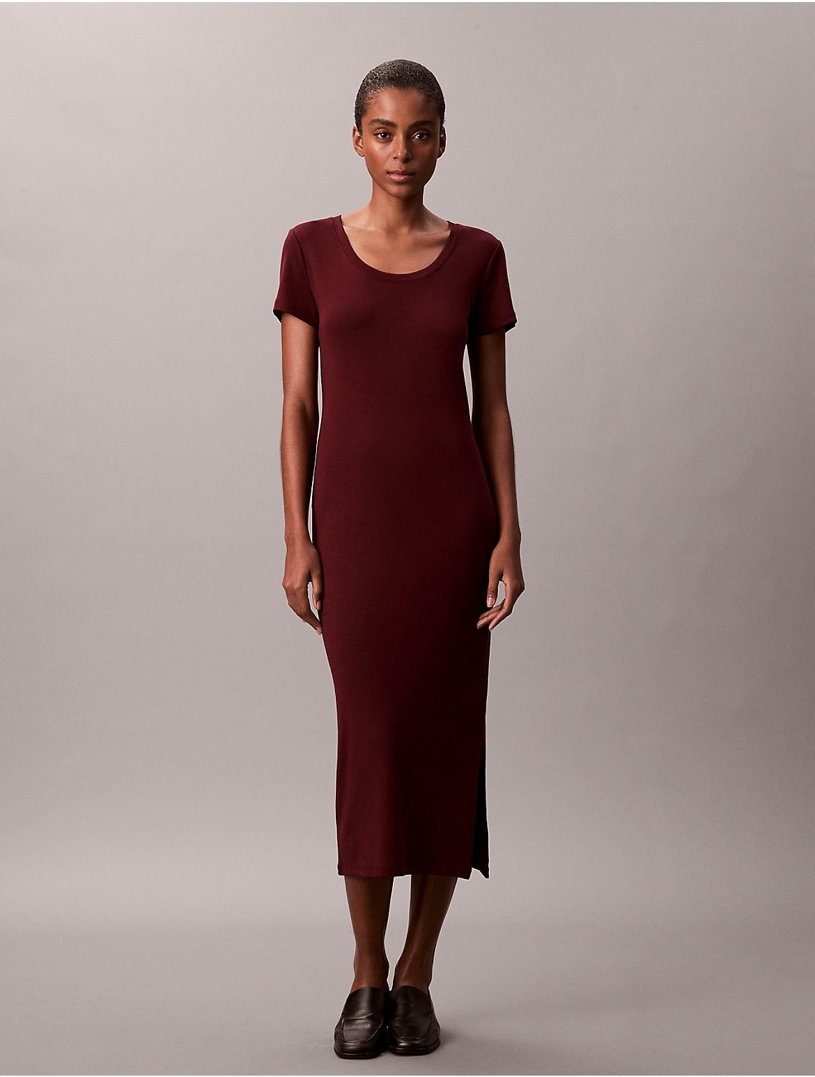 calvin klein burgundy dress Sheath Dresses for Women 6% spandex Dry clean lemon print casual wedding dresses Dress Pay With:360 Qs (Silkroll Fee: $9.00)
