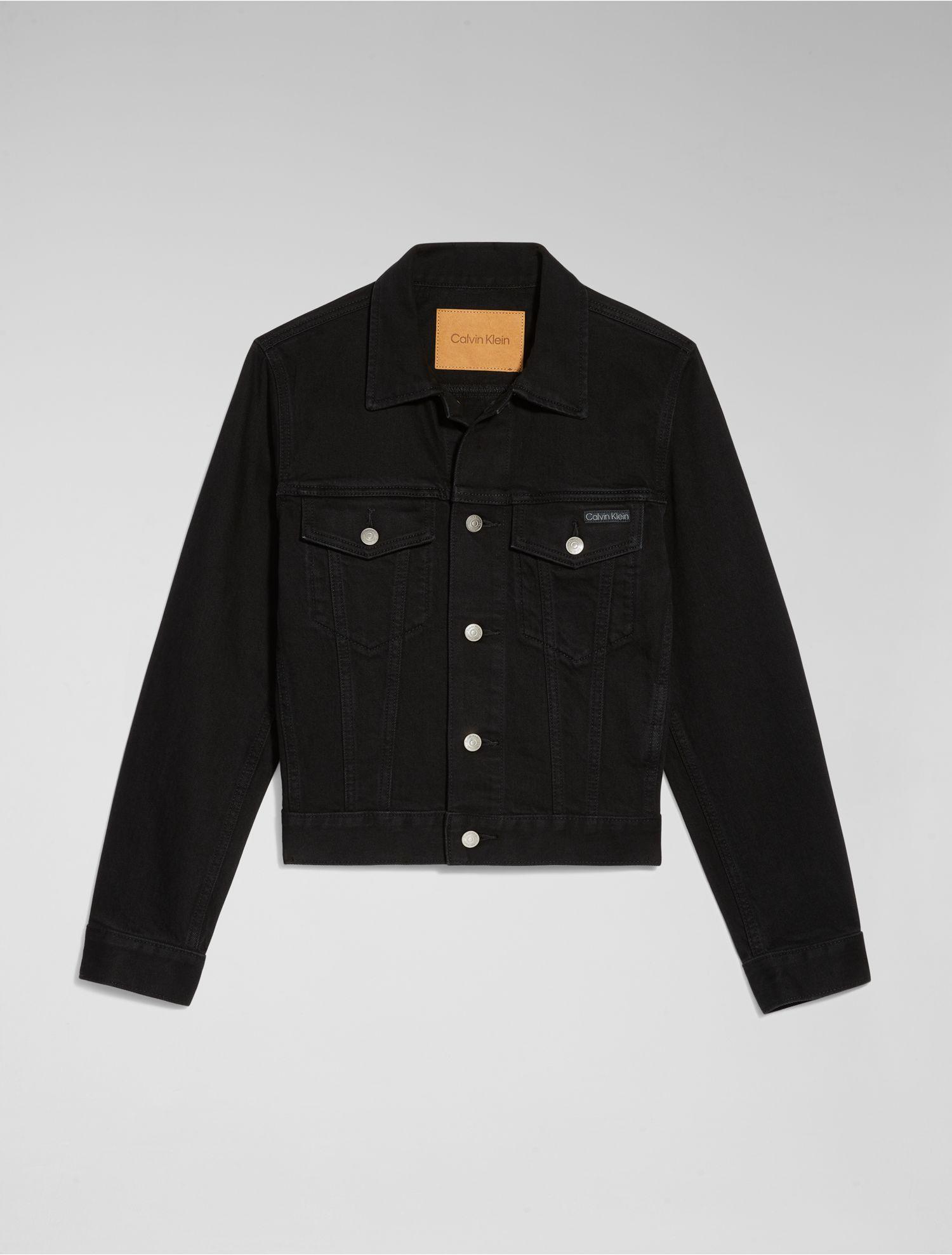 Calvin klein jeans men's classic denim trucker jacket top