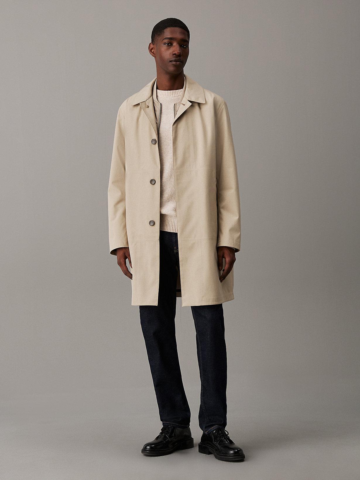 Calvin klein trench coat men hotsell