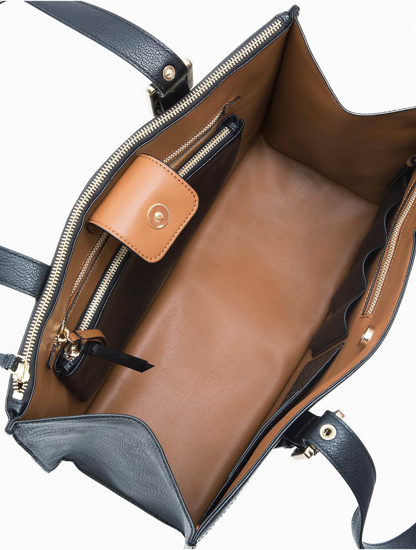 Calvin Klein Havana Tote Bag in Black Lyst