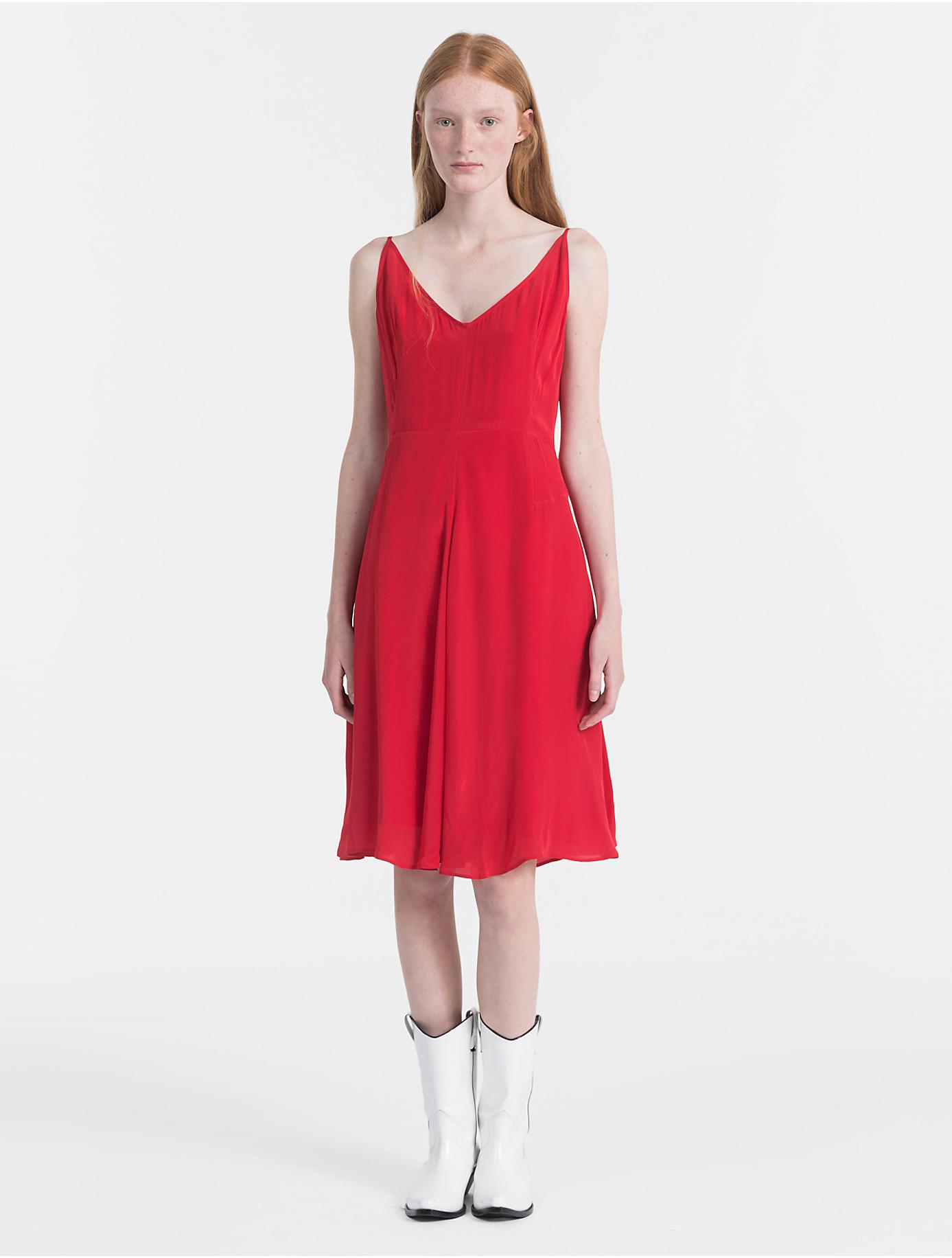 calvin klein slip dress