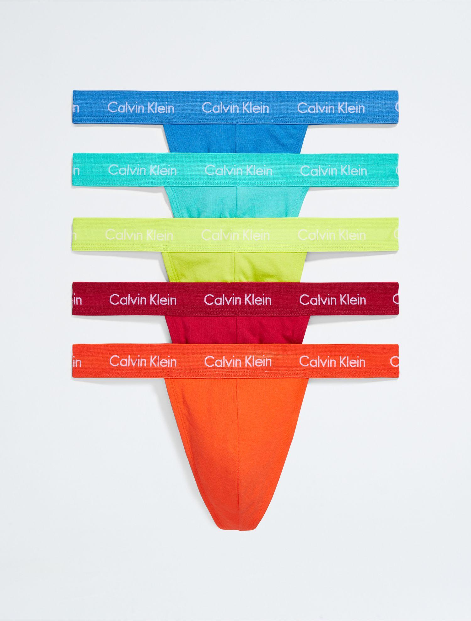 Calvin Klein Cotton Stretch 5-pack Pride Pack Hip Brief for Men