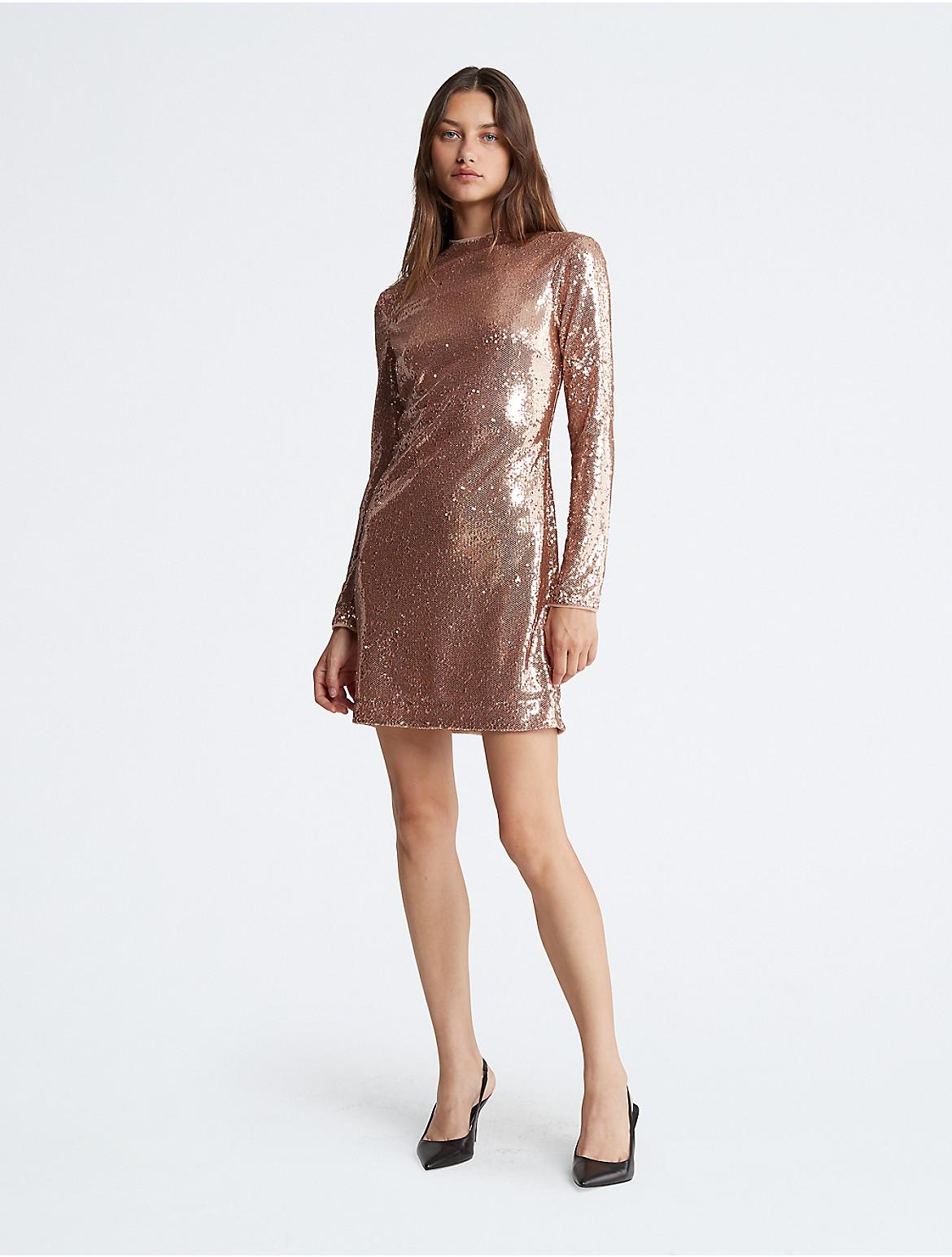 Metallic Calvin Klein Dresses for Women | Lyst