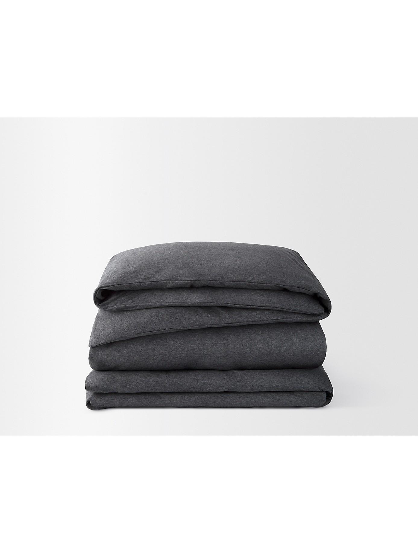 Calvin Klein Modern Cotton Body Duvet Cover In Charcoal in Gray for