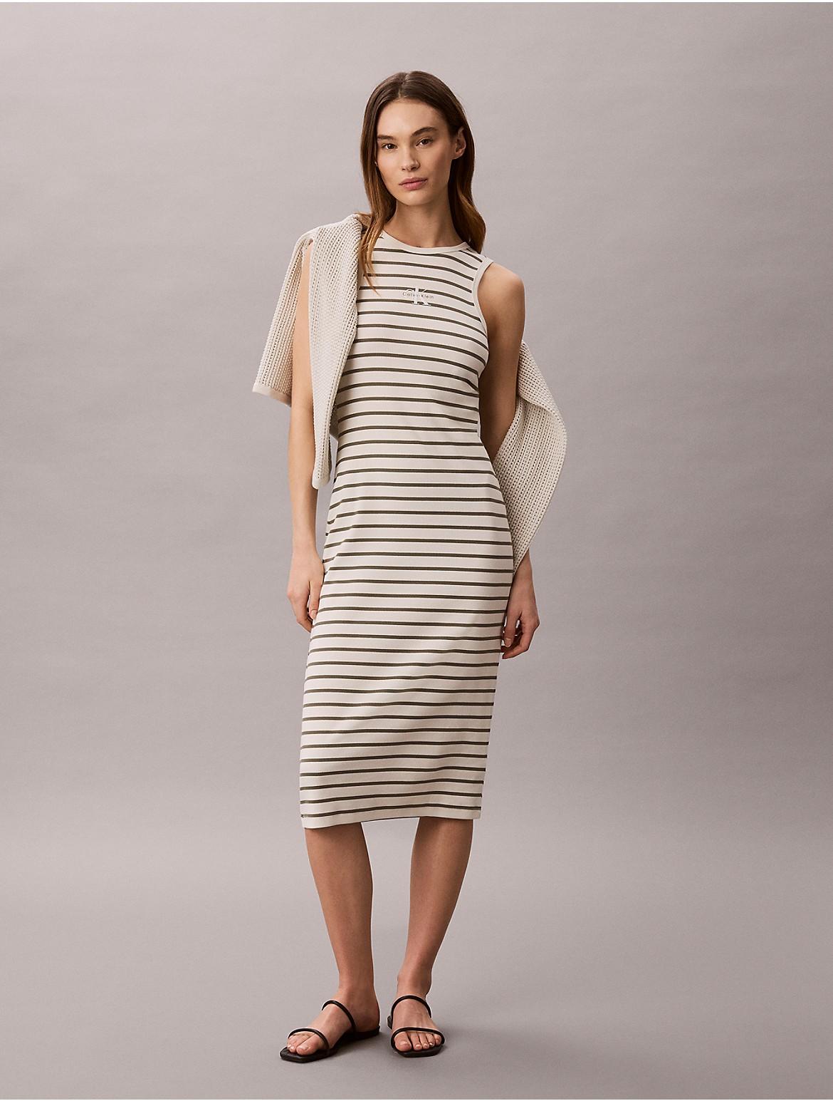 Calvin Klein Striped Dresses for Women | Lyst