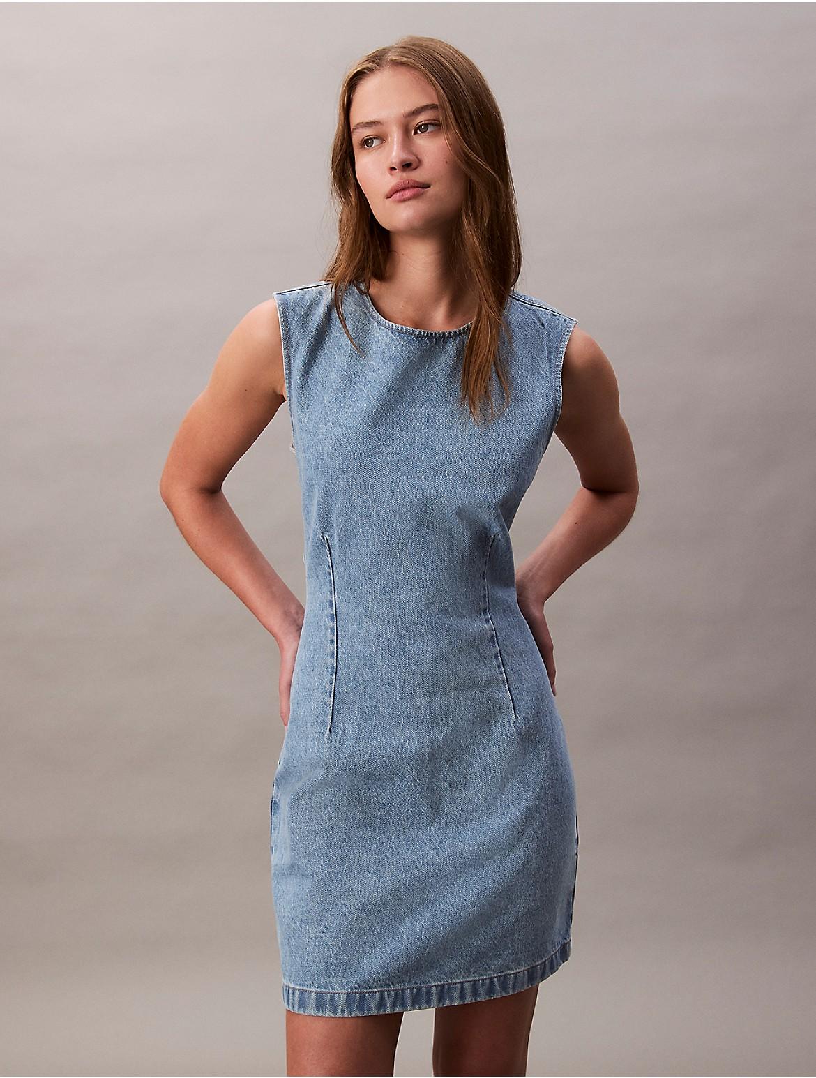 Calvin Klein Denim Dresses for Women | Lyst