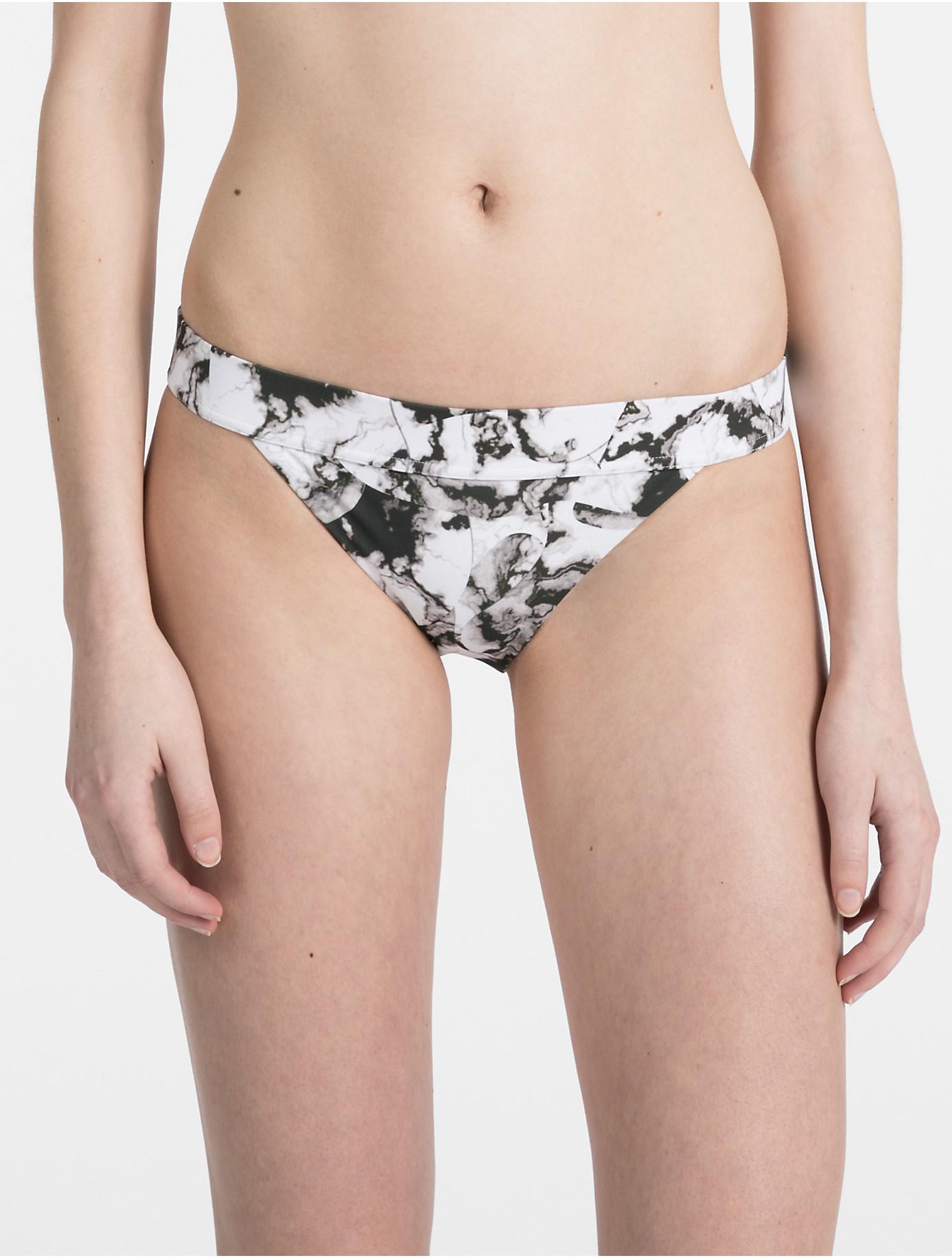calvin klein marble bikini