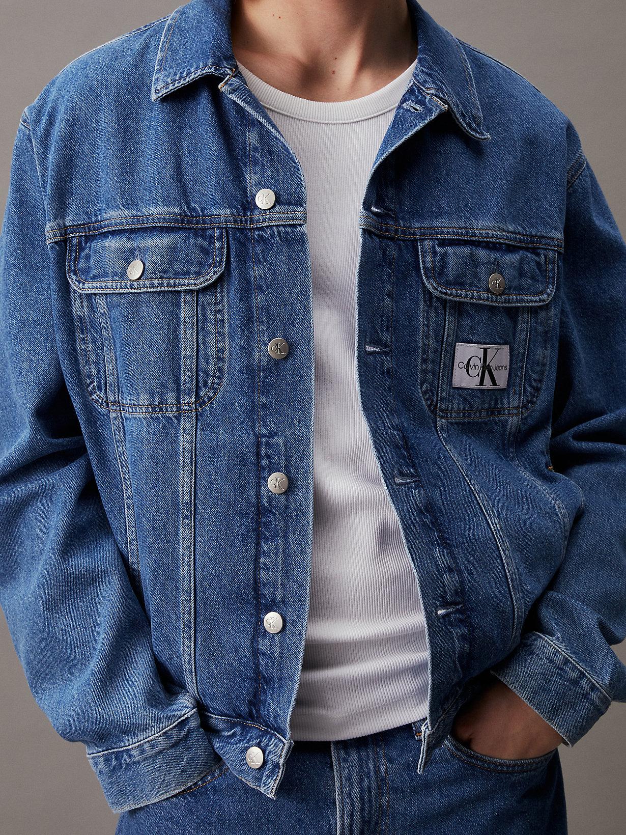 Calvin Klein 90 Denim Jacket in Blue for Men Lyst UK