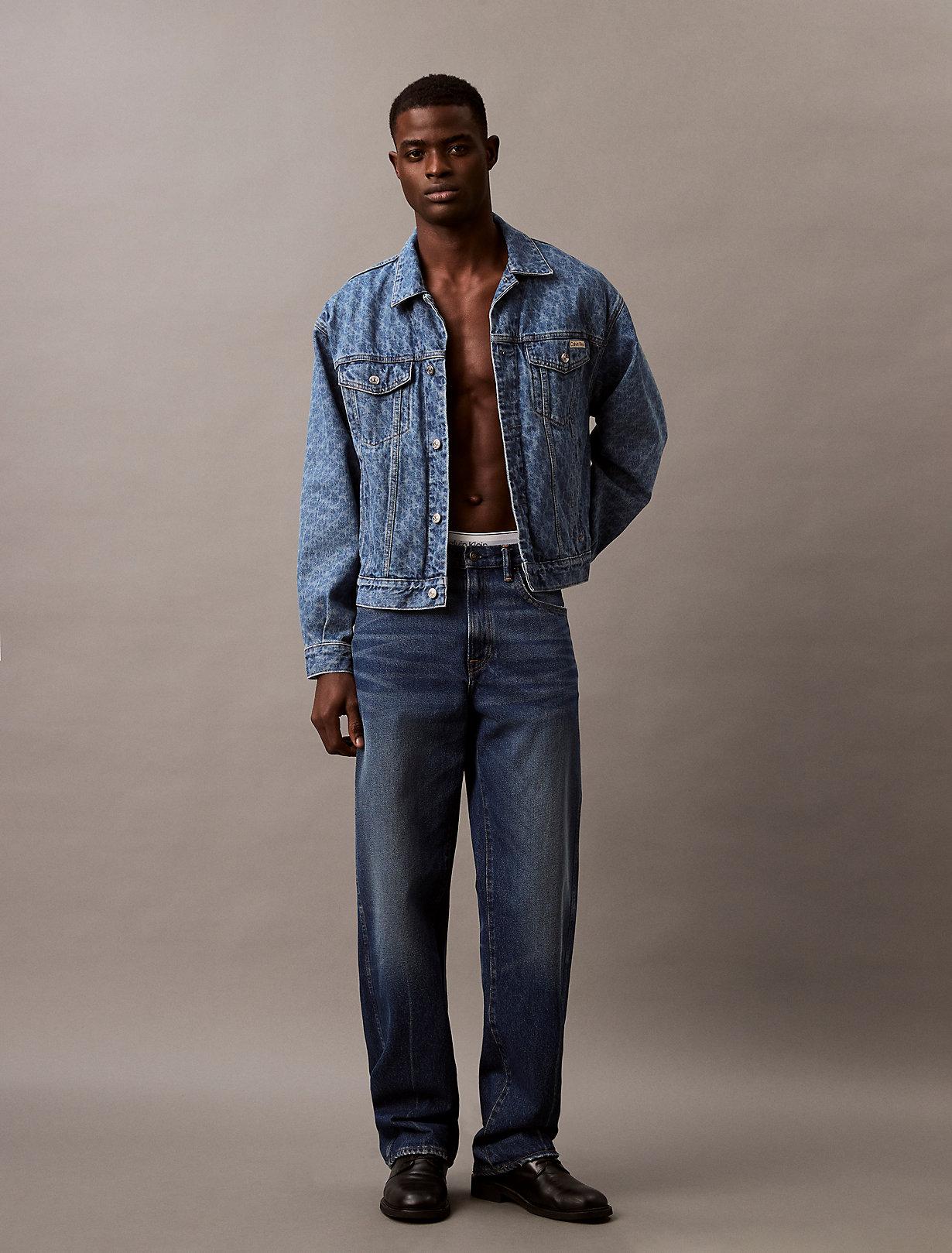 Logo Calvin Klein 90s Calvin Klein 90's Logo Denim Jacket In Blue