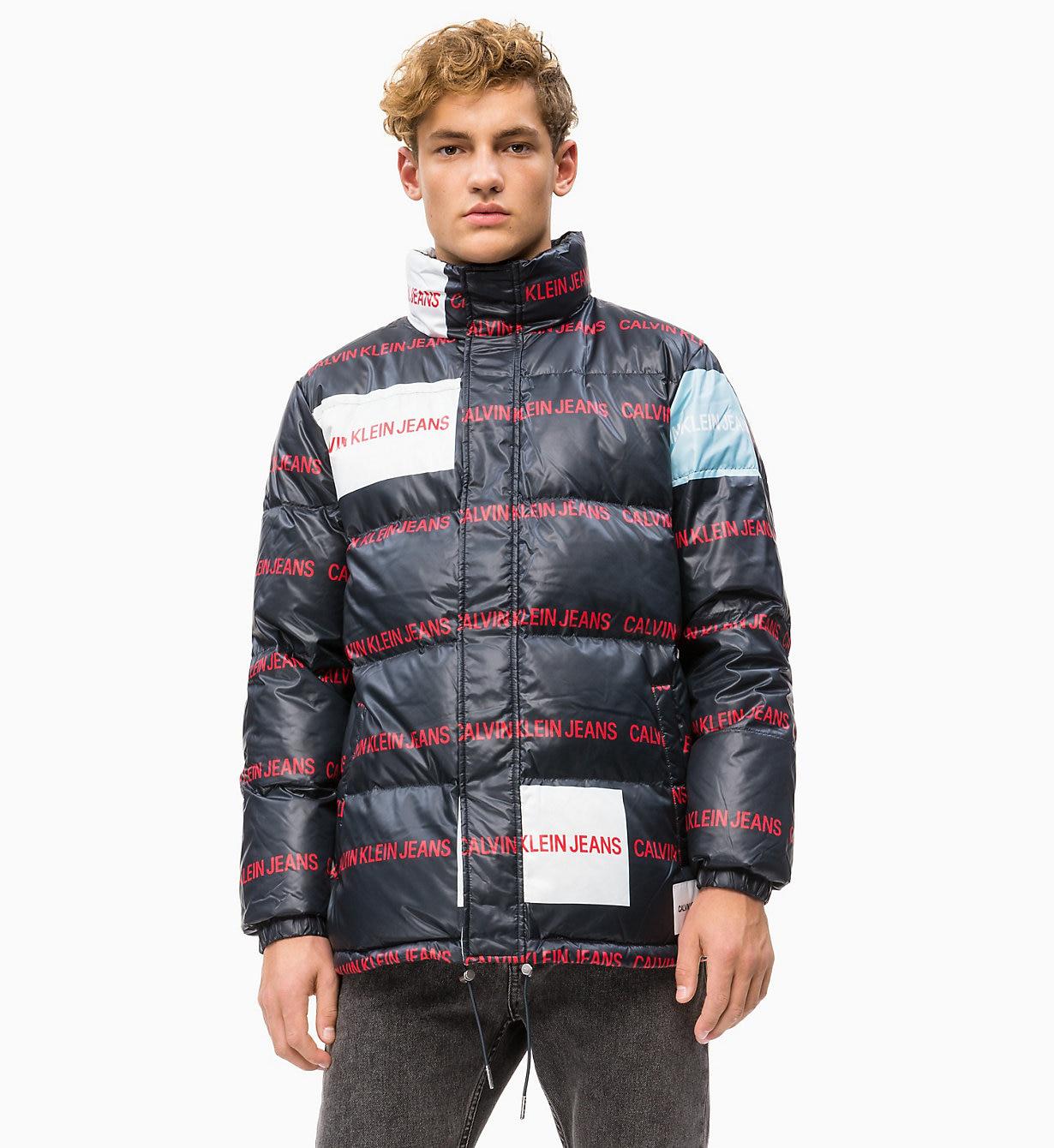 Calvin Klein Multi Logo Puffer Jacket on Sale, UP TO 64% OFF | www.seo.org