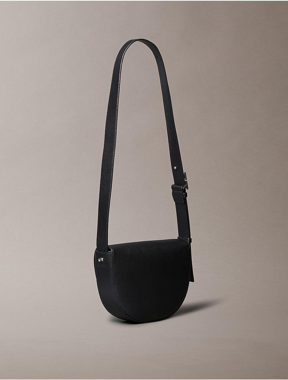 Calvin Klein Archive Hardware Saddle Bag in Black | Lyst