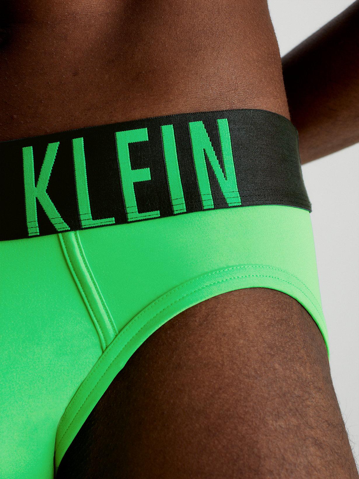 Calvin Klein Pack Briefs Intense Power in Green for Men Lyst UK