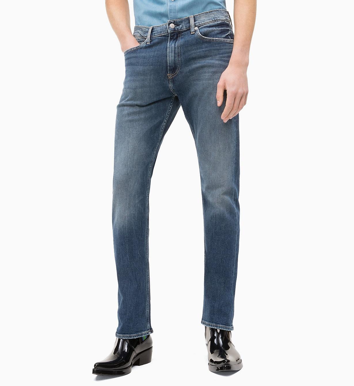 Calvin Klein Denim Ckj 035 Straight Jeans in Denim (Blue) for Men - Lyst