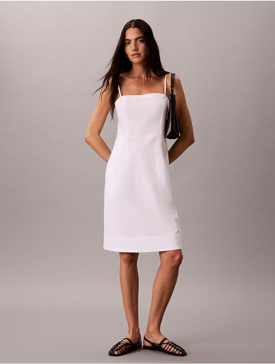 Designer White Linen Sheath Dresses for Women - Up to 66% off | Lyst