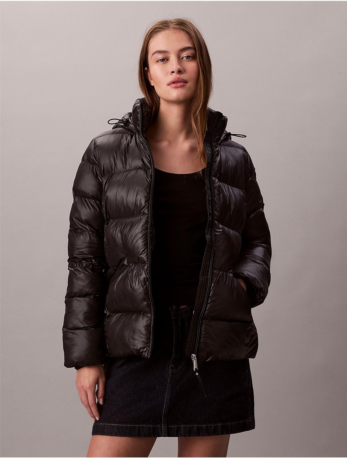 Crinkle Nylon Puffer Jacket Calvin Klein Jacke FrÃ¼hling Calvin