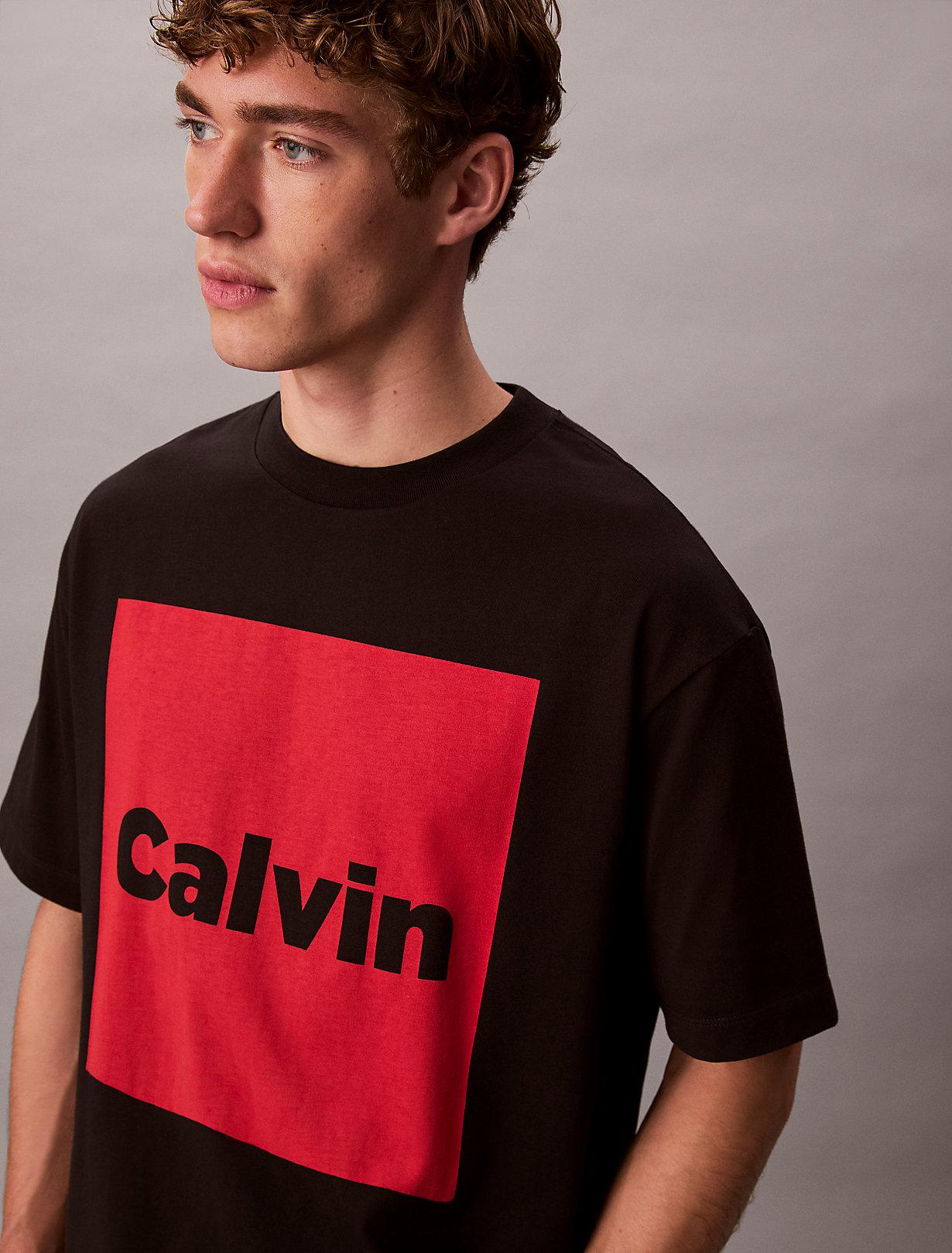 Asos Calvin Klein Box Logo T Shirt CALVIN KLEIN J30J322466 T-shirt