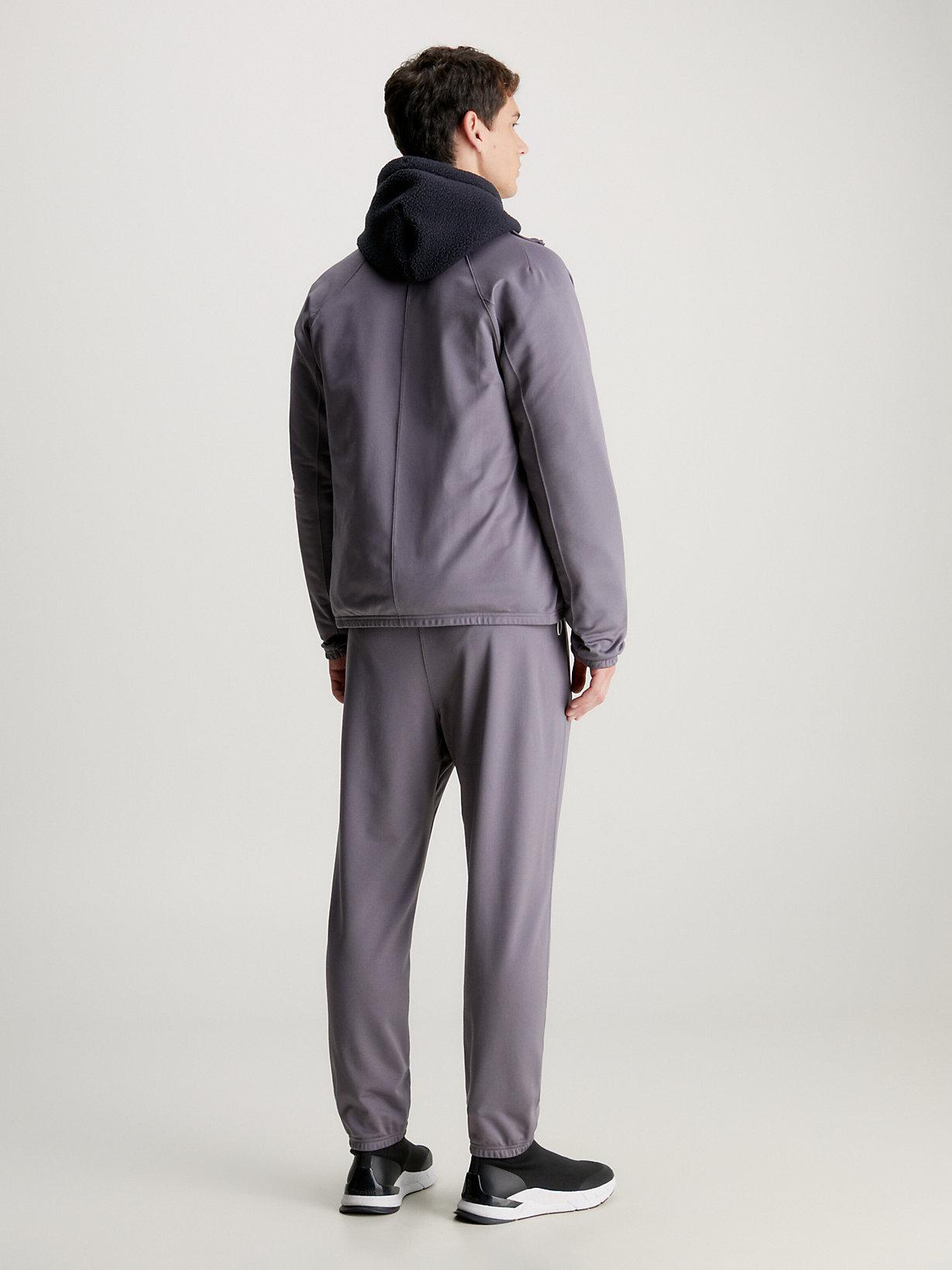 Grey calvin klein tracksuit hot sale