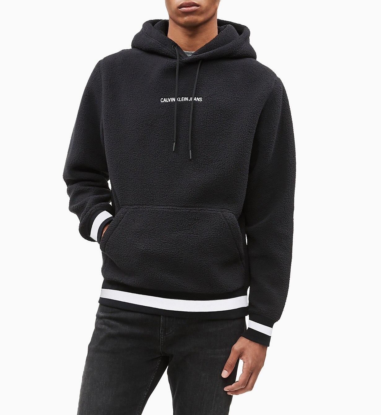 Calvin Klein Sherpa Popover Hoody | craft-ivf.com