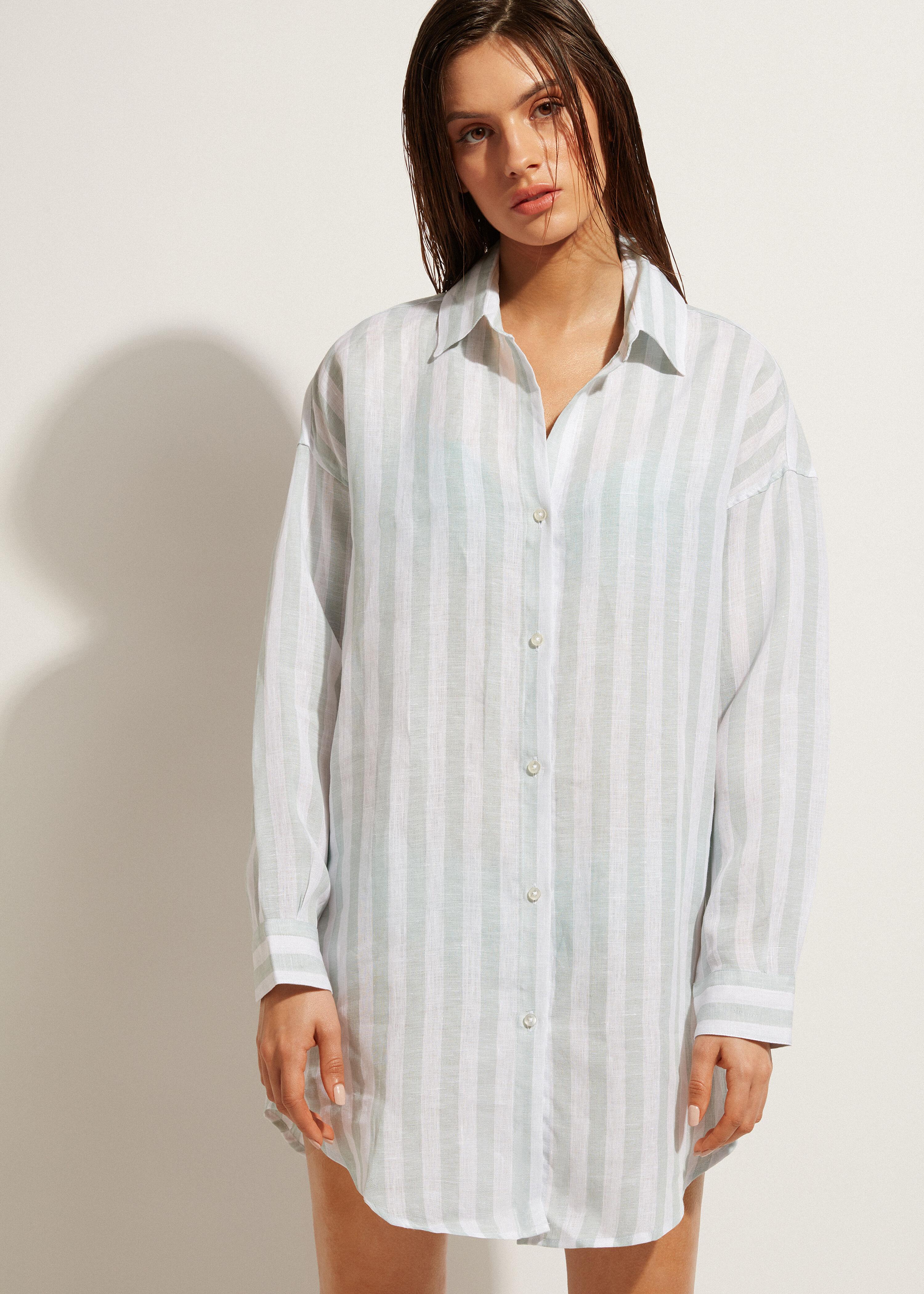 Camicia in lino di Calzedonia | Lyst