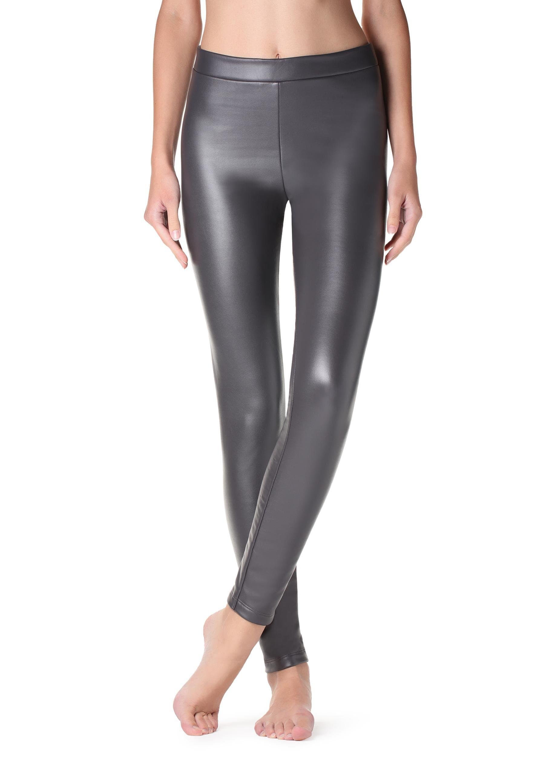 Thermal Leather Effect Leggings Calzedonia Leggings | International Society  of Precision Agriculture