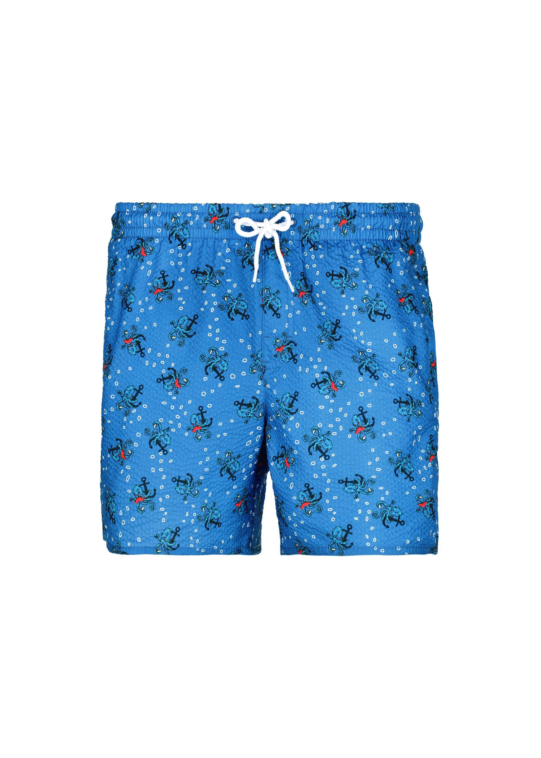 CALZEDONIA Kids Boys Formentera Patterned Swim Trunks