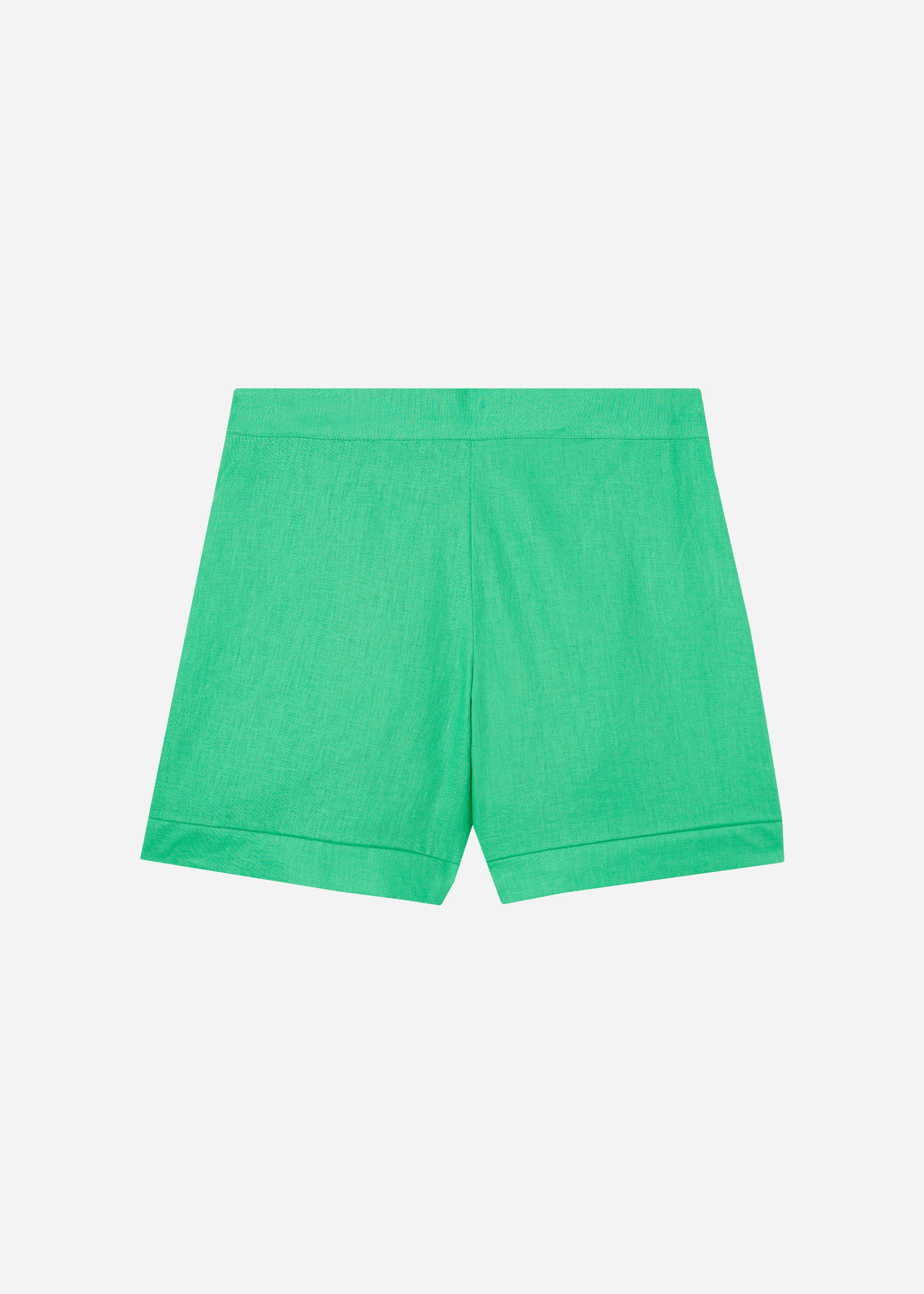 Shorts con lino di Calzedonia in Verde | Lyst