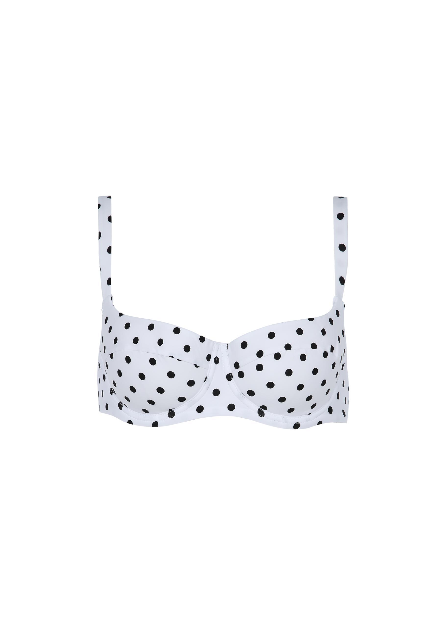 NUOVO Roxy Monica a Pois Reversibile Bikini-rosa shocking