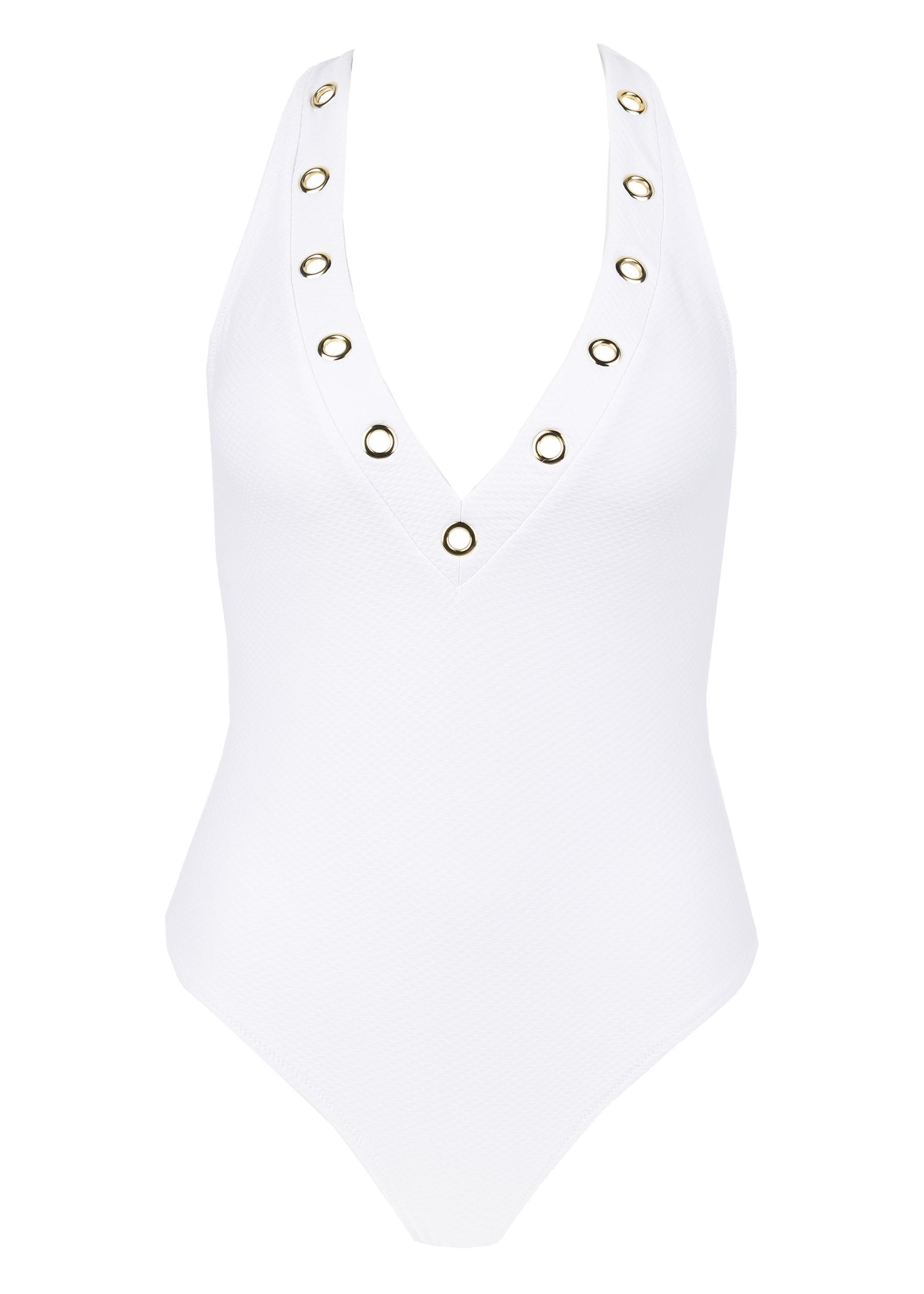 calzedonia white swimsuit