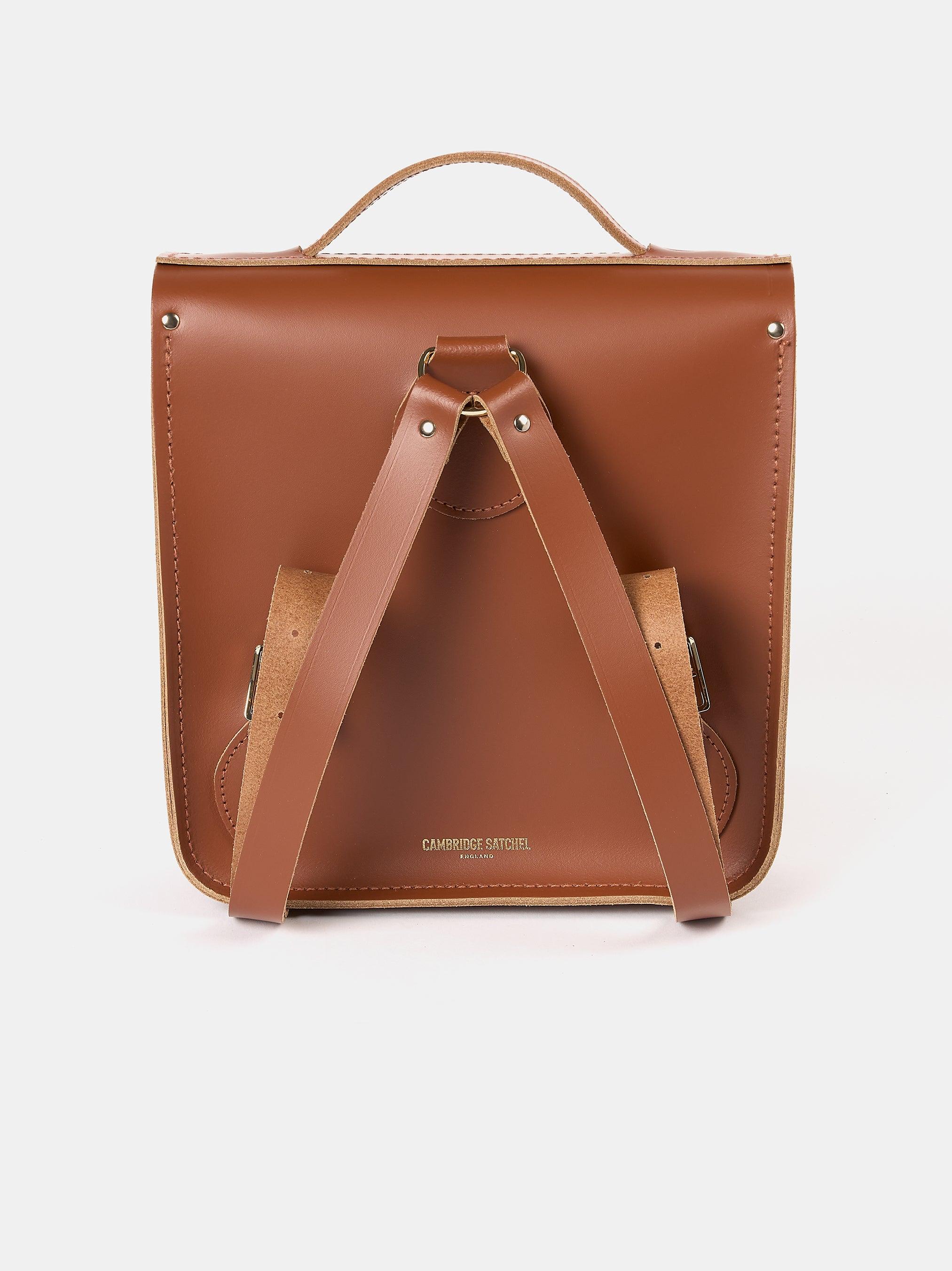 Cambridge Satchel Company The Small Portrait Backpack in Brown 