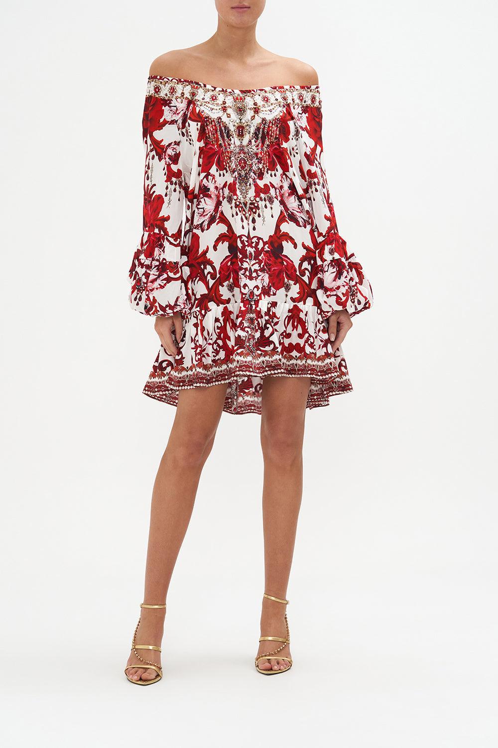 A line frill dress camilla cheap