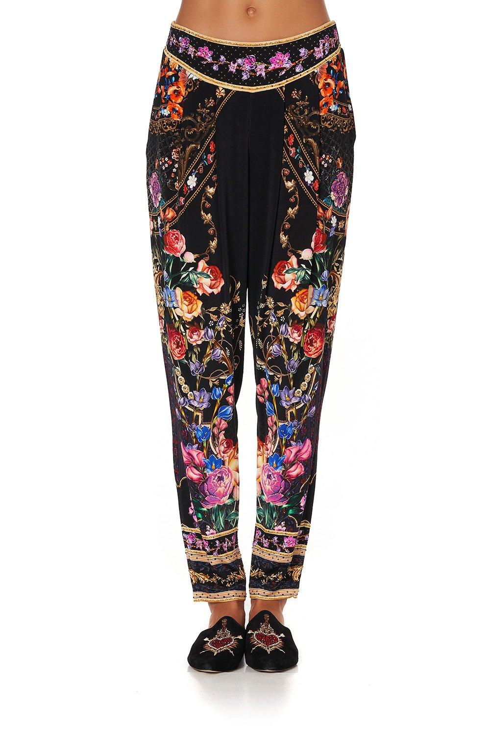 Camilla Synthetic Harem Pants With 