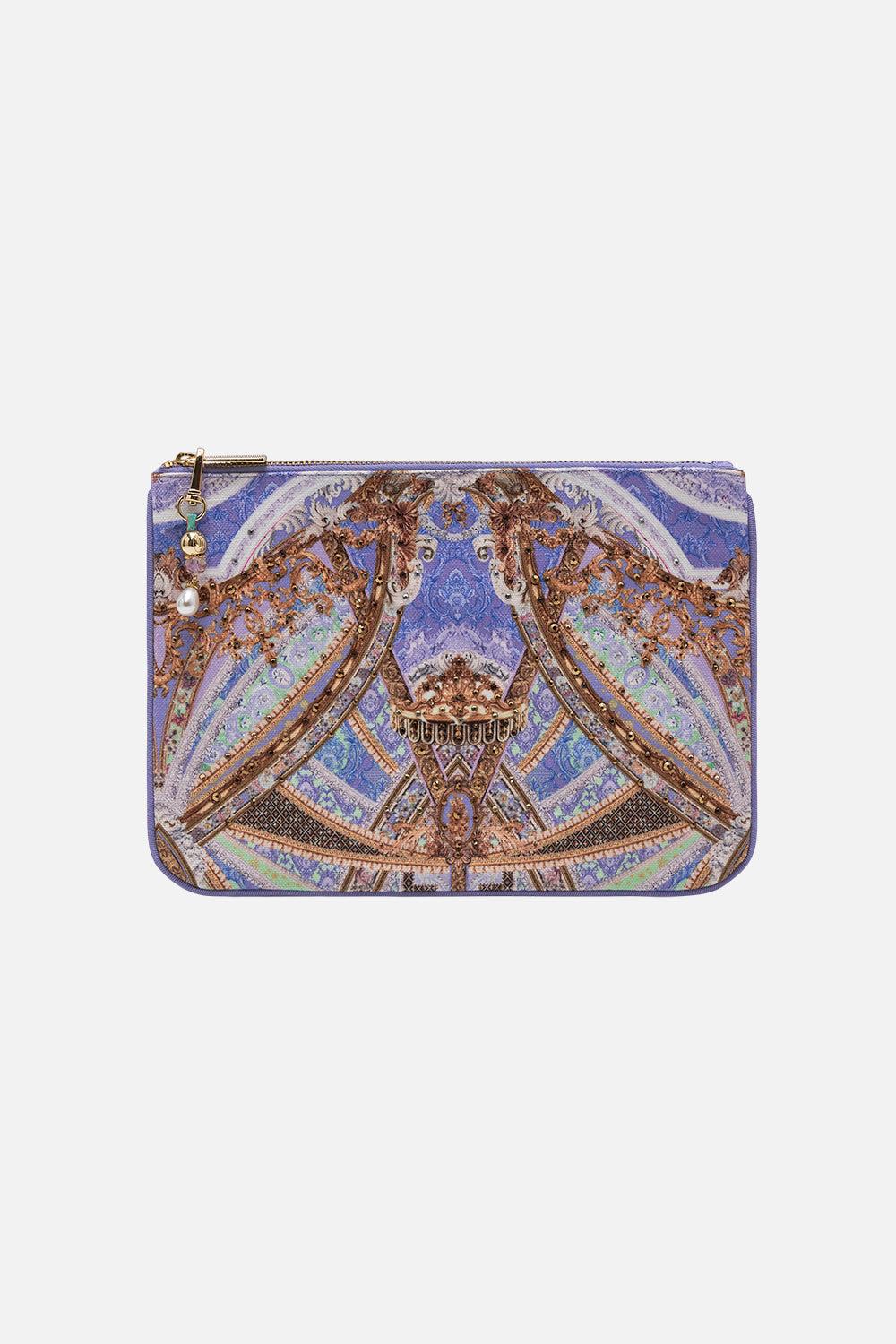 Camilla shop canvas clutch