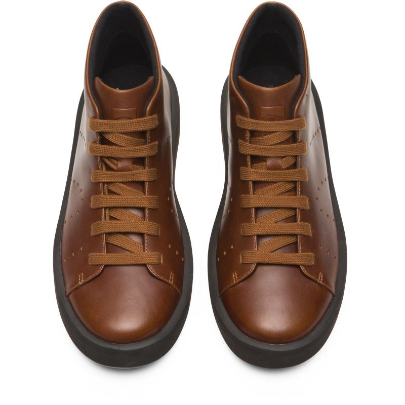 Camper Leather Courb Sneakers in Brown for Men Lyst