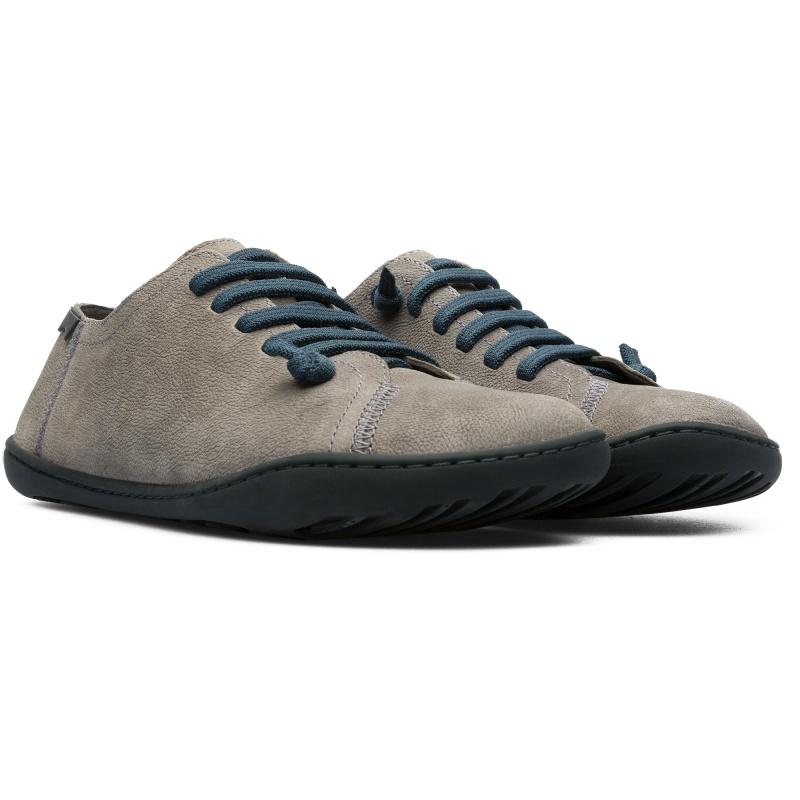 Camper Leather Peu Casual Shoes in Grey (Gray) - Lyst