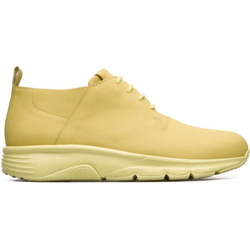 camper yellow shoes