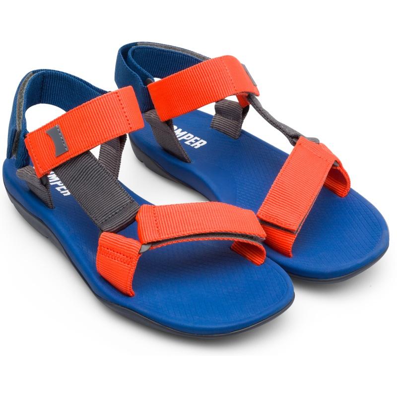 Camper Match Sandals in Orange/Grey/Blue (Blue) for Men - Lyst