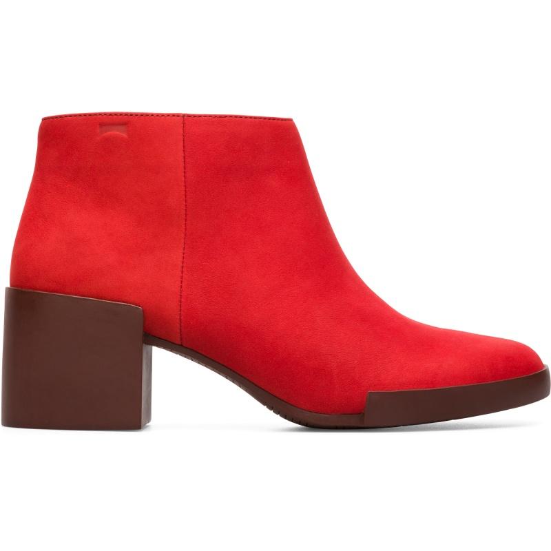 camper red boots