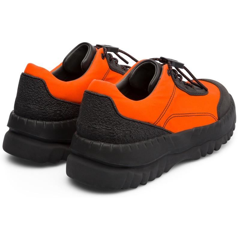 Camper Orange X Kiko Kostadinov Leather Trim Low Top Sneakers for Men ...