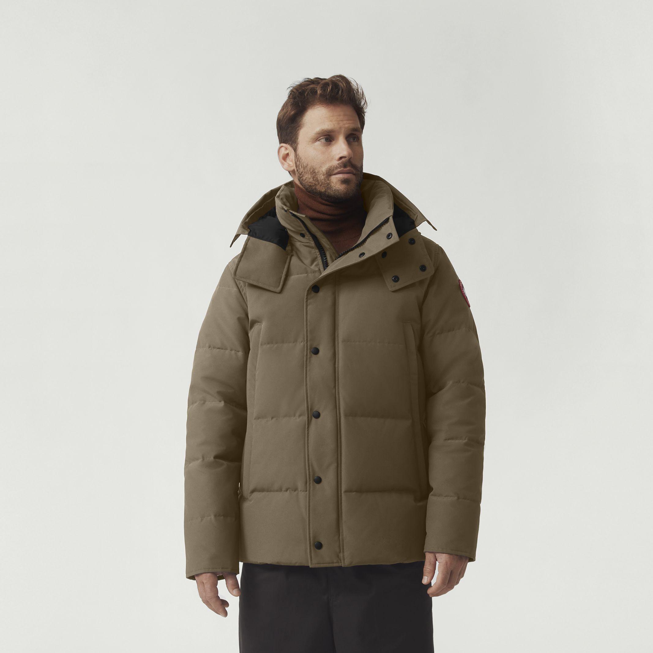 Canada Goose Wyndham Parka Heritage in Green for Men | Lyst