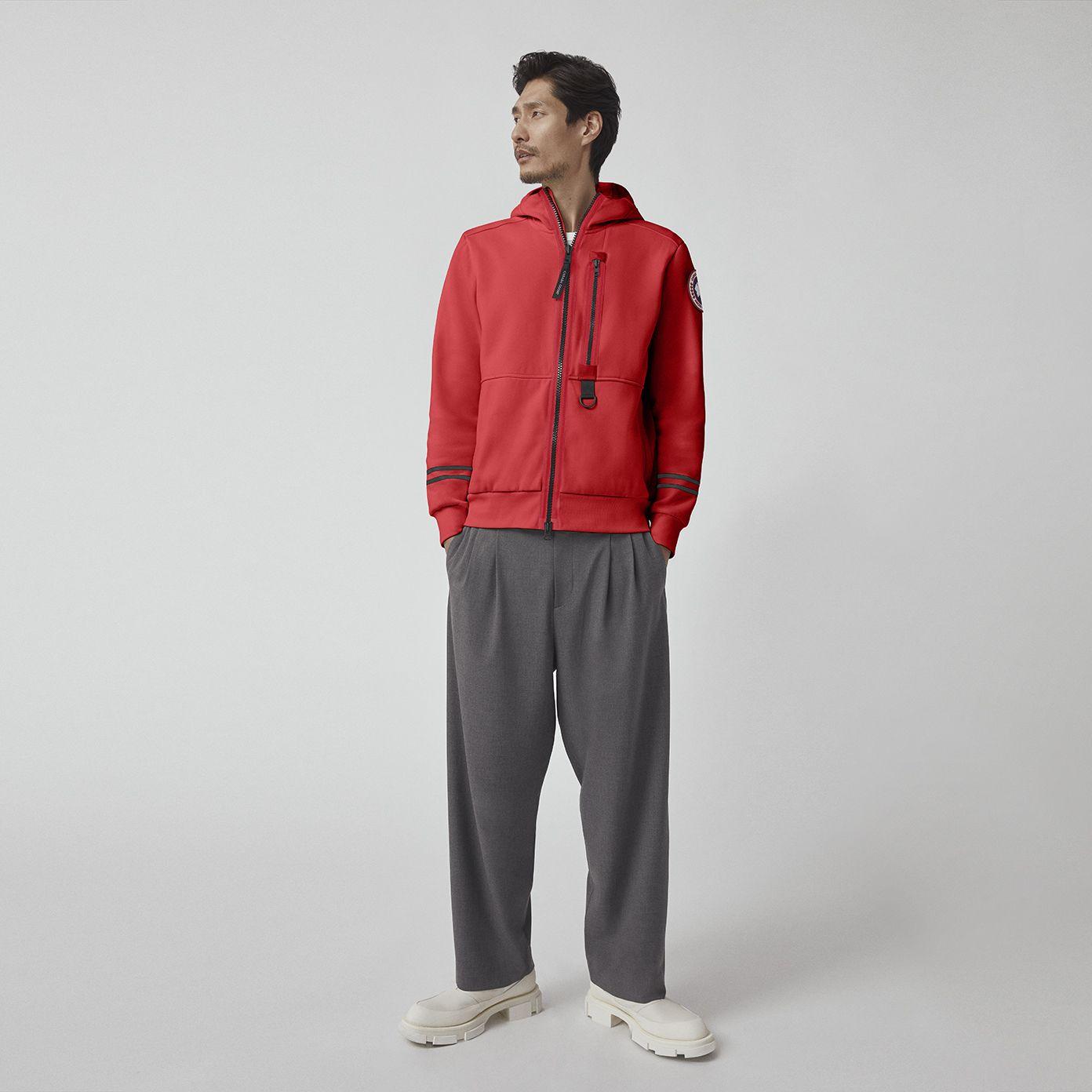 Canada Goose Science Research Hoody in Red for Men | Lyst