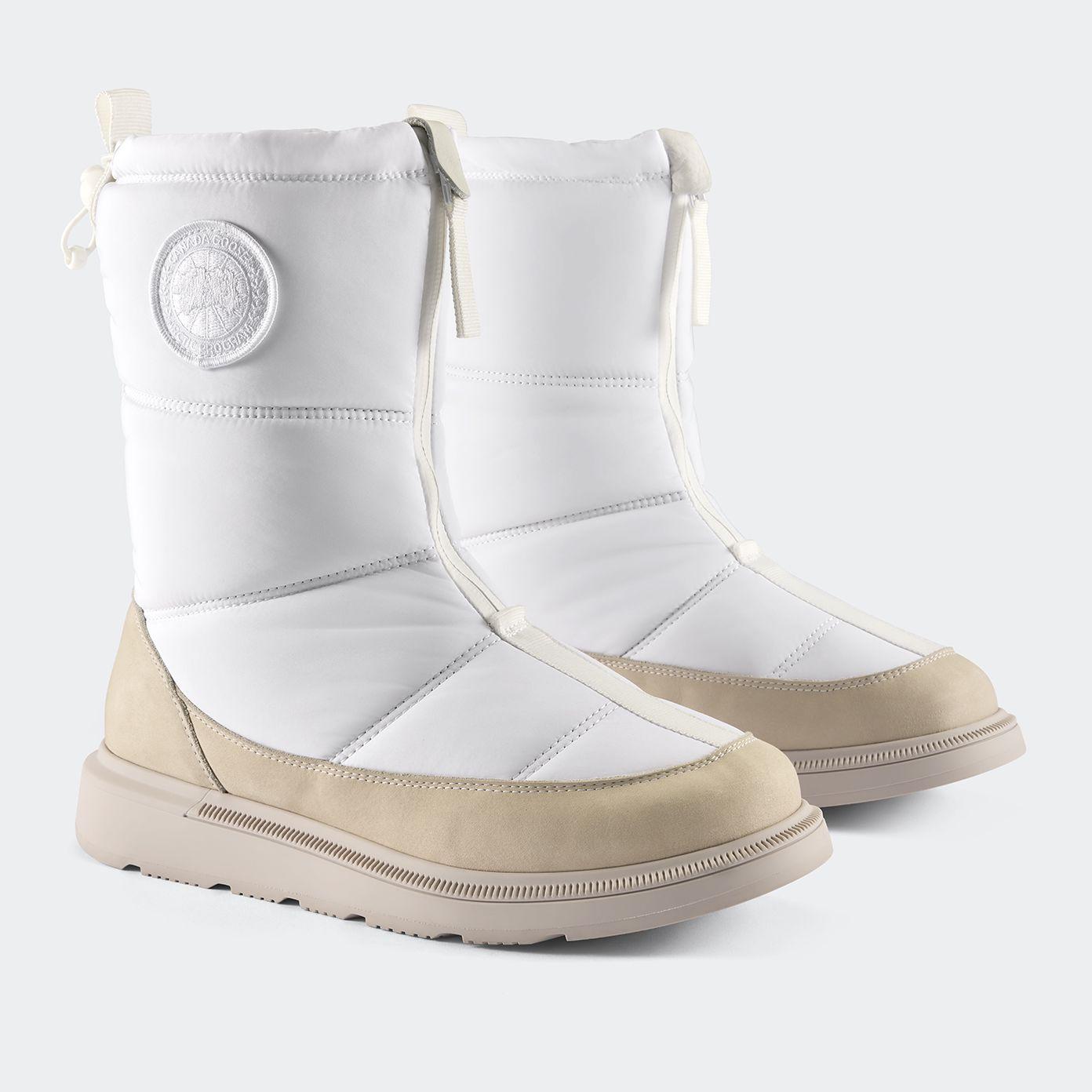 canada goose cypress puffer boot Canada Goose // Grey & White Cypress Puffer Boot – VSP  main image 2