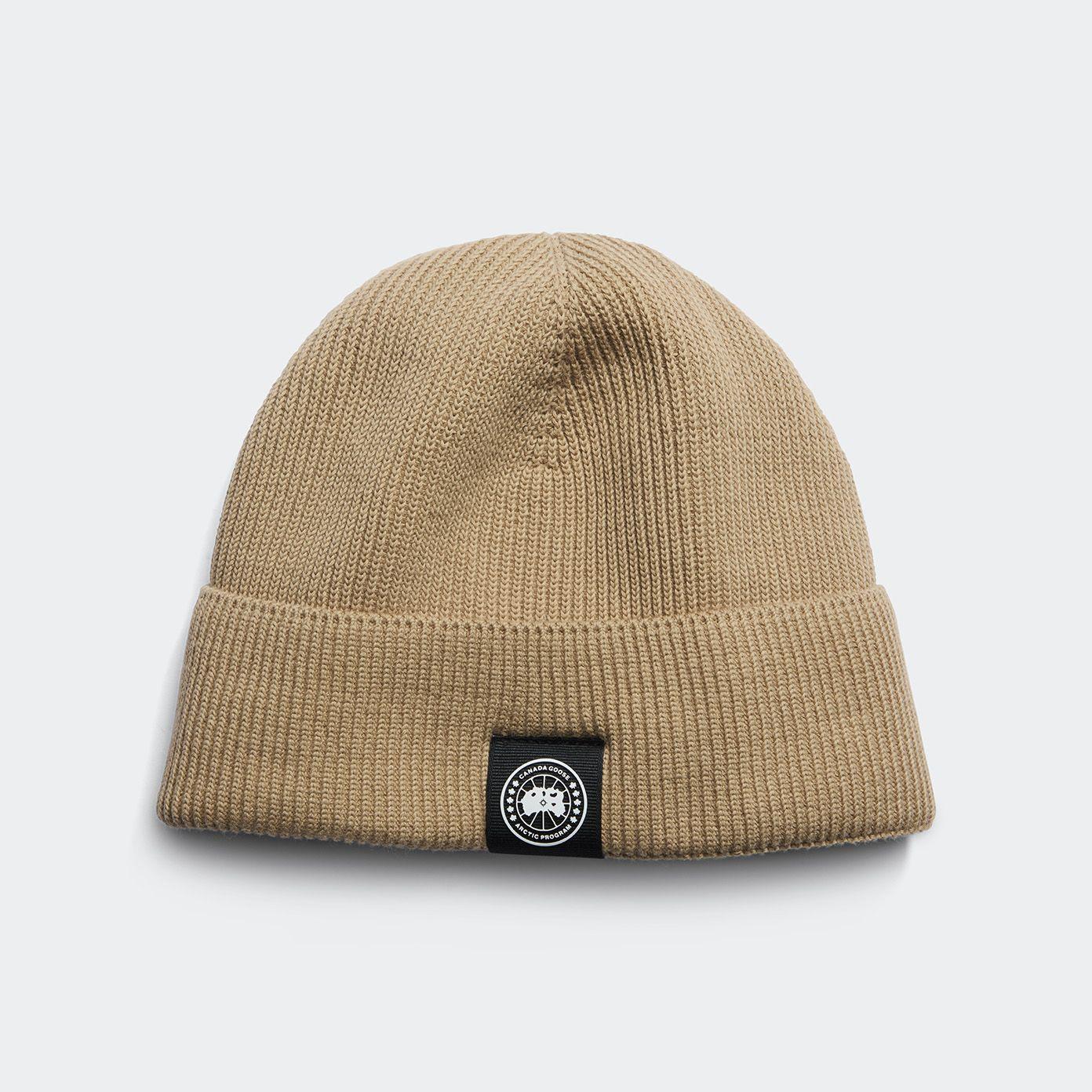 Canada Goose Tan Knit Beanie Canada Goose Arctic Toque Garment Dye Beanie – Extra Butter main image 2