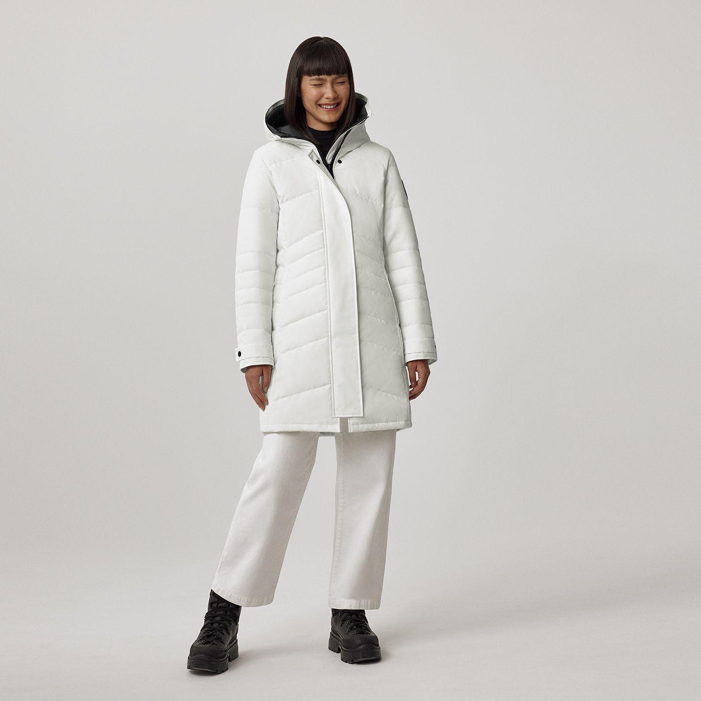 Canada Goose Lorette Parka Label Northstar in Grey Lyst UK