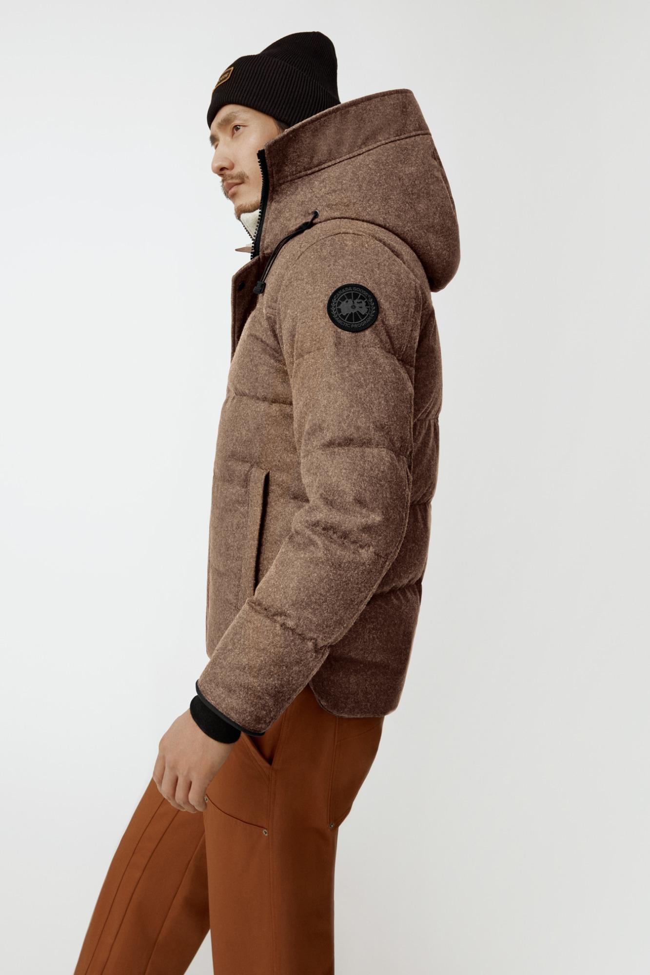 Canada Goose Macmillan Parka Wool in Brown for Men | Lyst