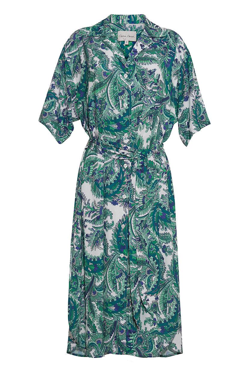 Cara Cara Hobbs Dress in Green | Lyst