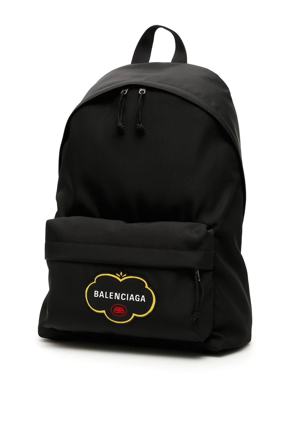 balenciaga black backpack