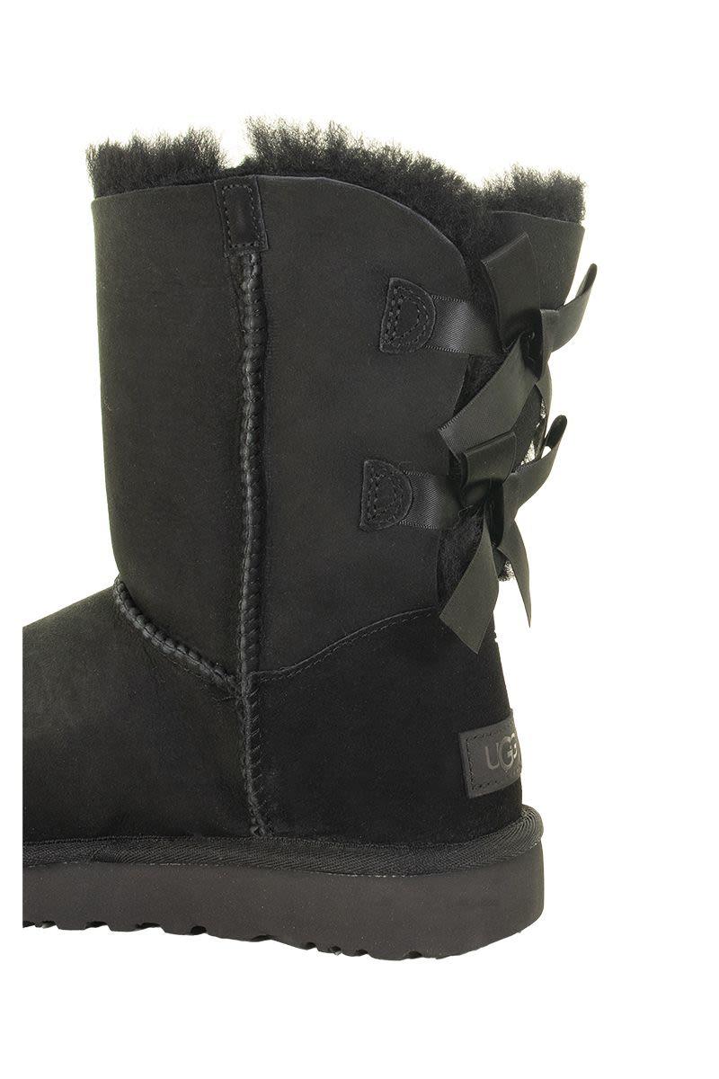 black ugg bailey bow boots