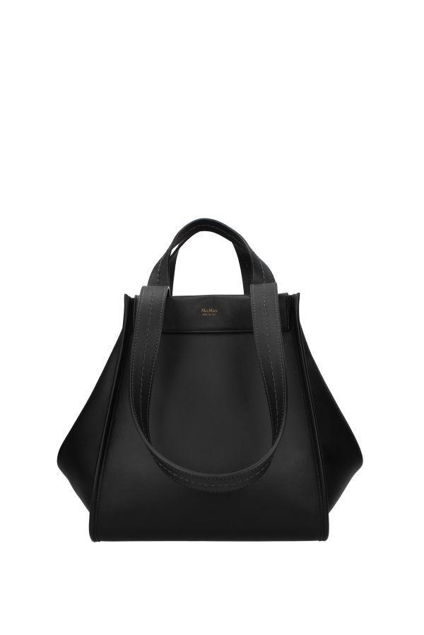Max Mara Silk Handbags Anit2l in Black - Lyst