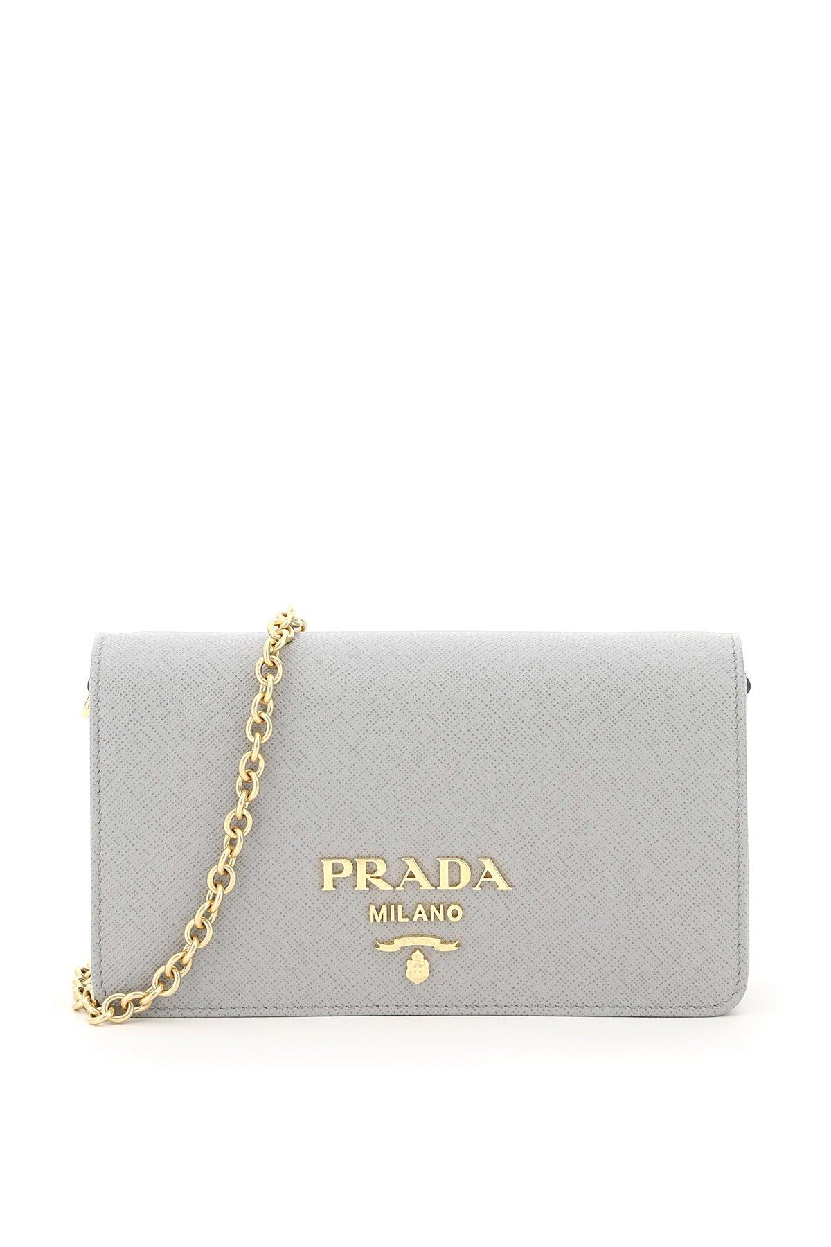fabric and leather sneakers prada